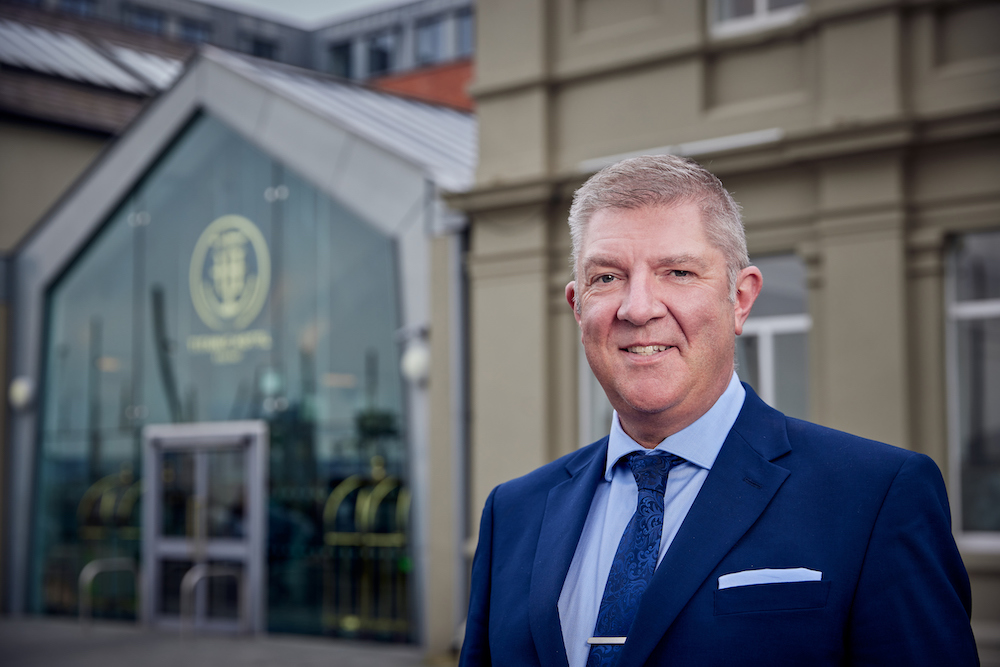 Adrian McNally, General Manager of Titanic Hotel Belfast